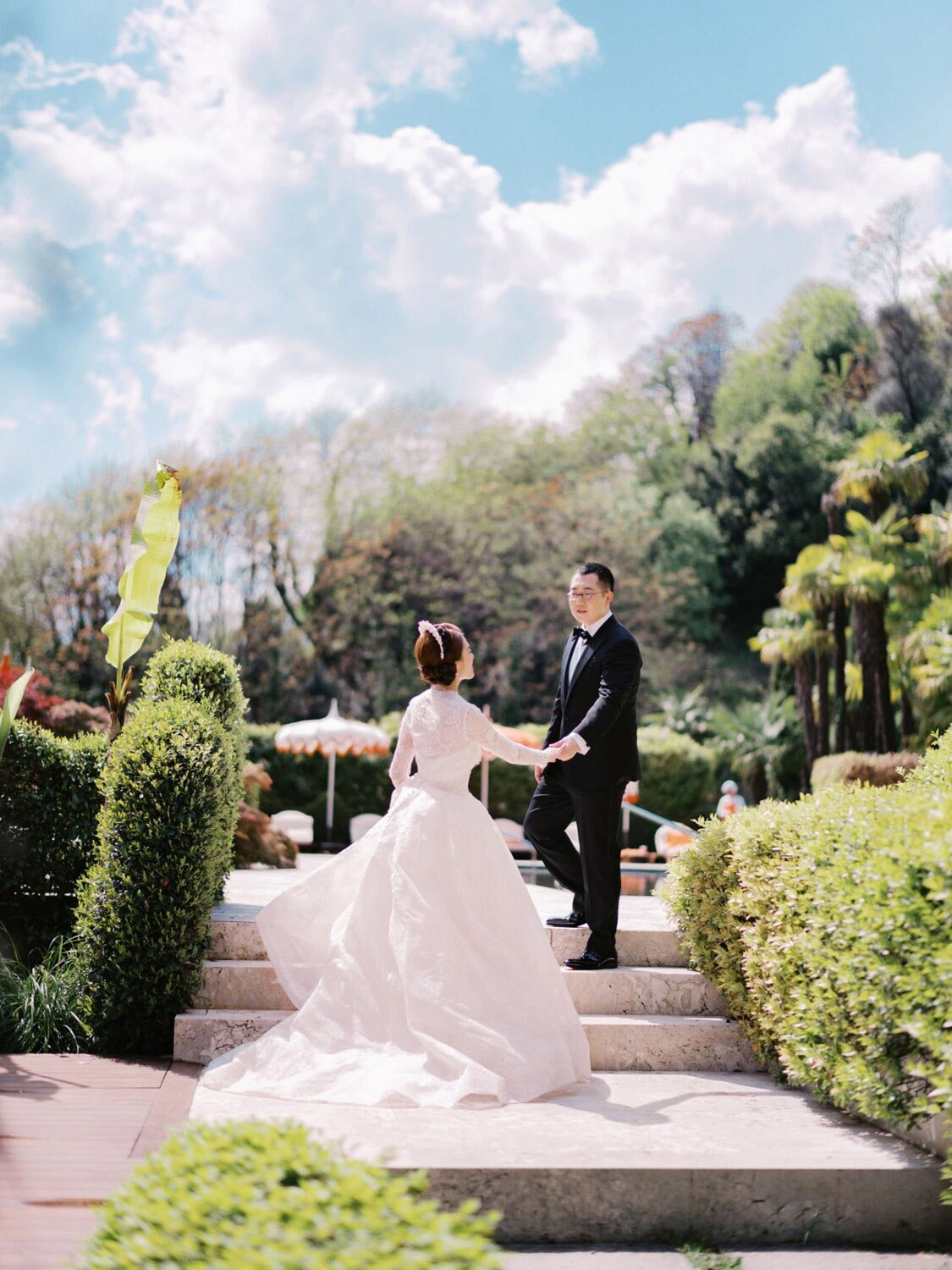 Exuberant Grand Hotel Tremezzo Wedding in Lake Como