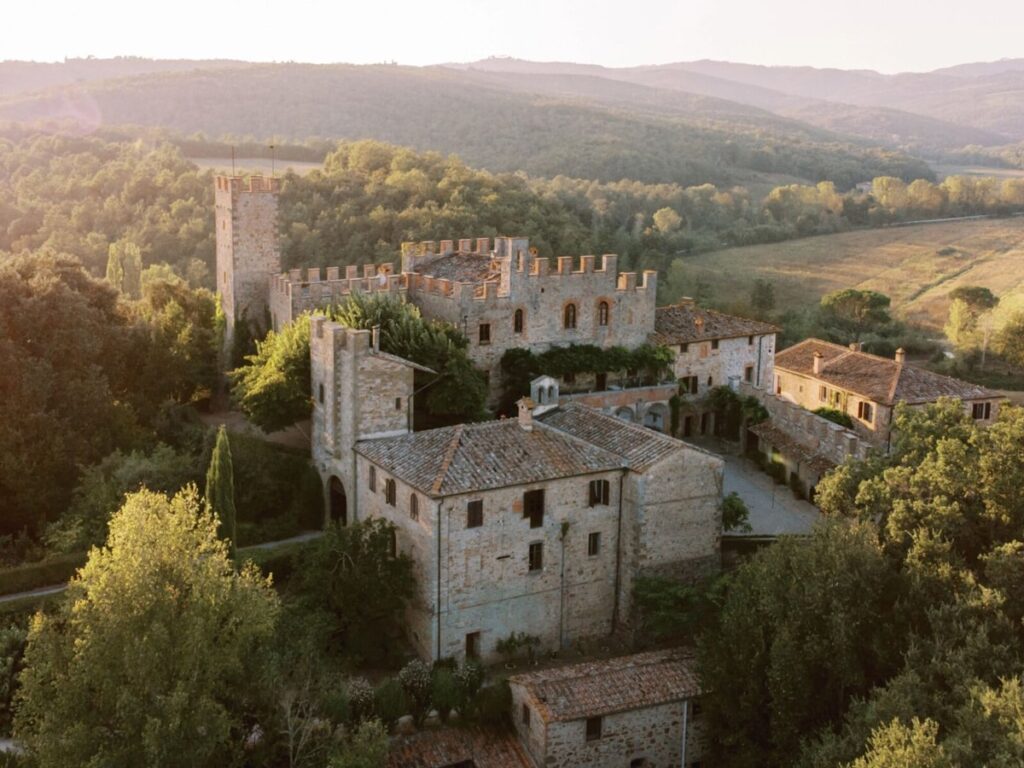 Castello di Montalto wedding venue near Siena